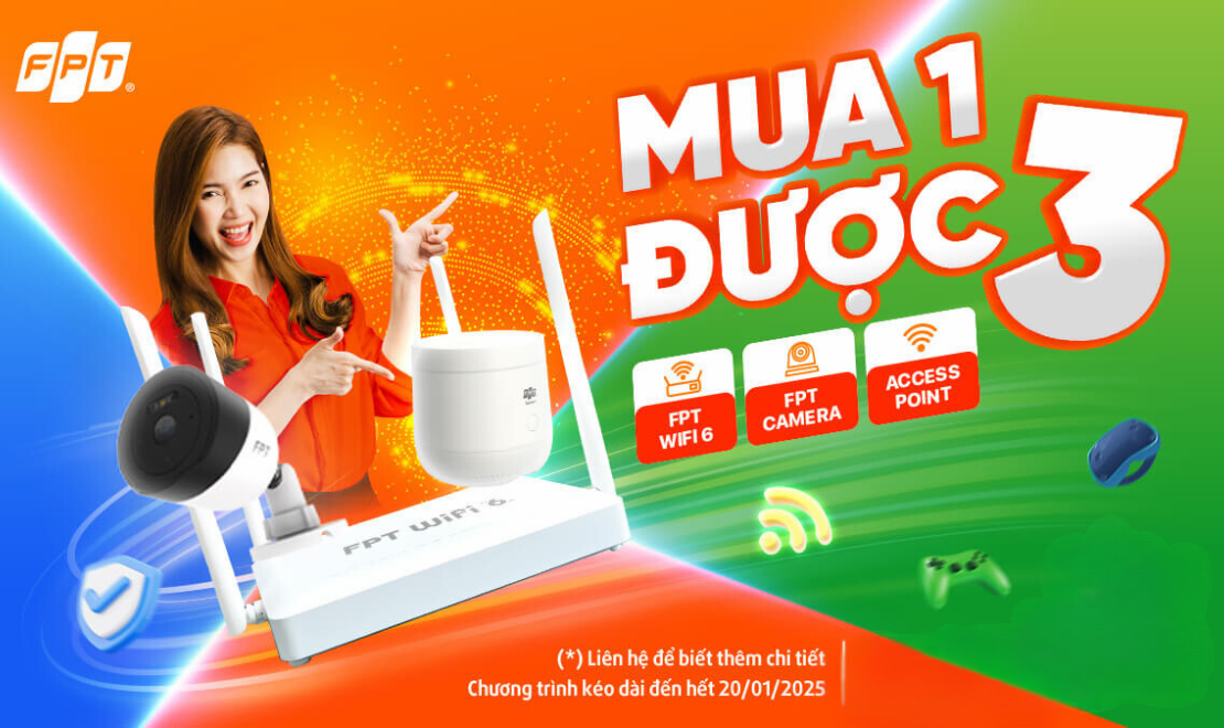 Khuyến mại mua 1 được 3