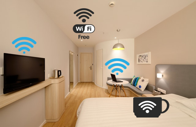 lắp đặt wifi cho kh&aacute;ch sạn