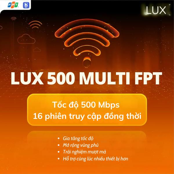 Gói cáp quang Lux 500 Multi FPT